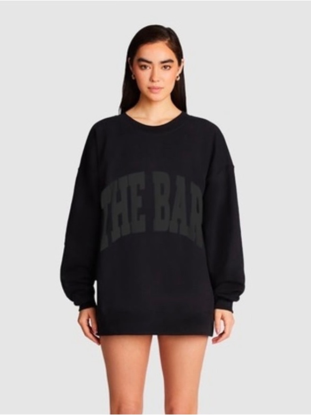 The Bar Black on Black sweater